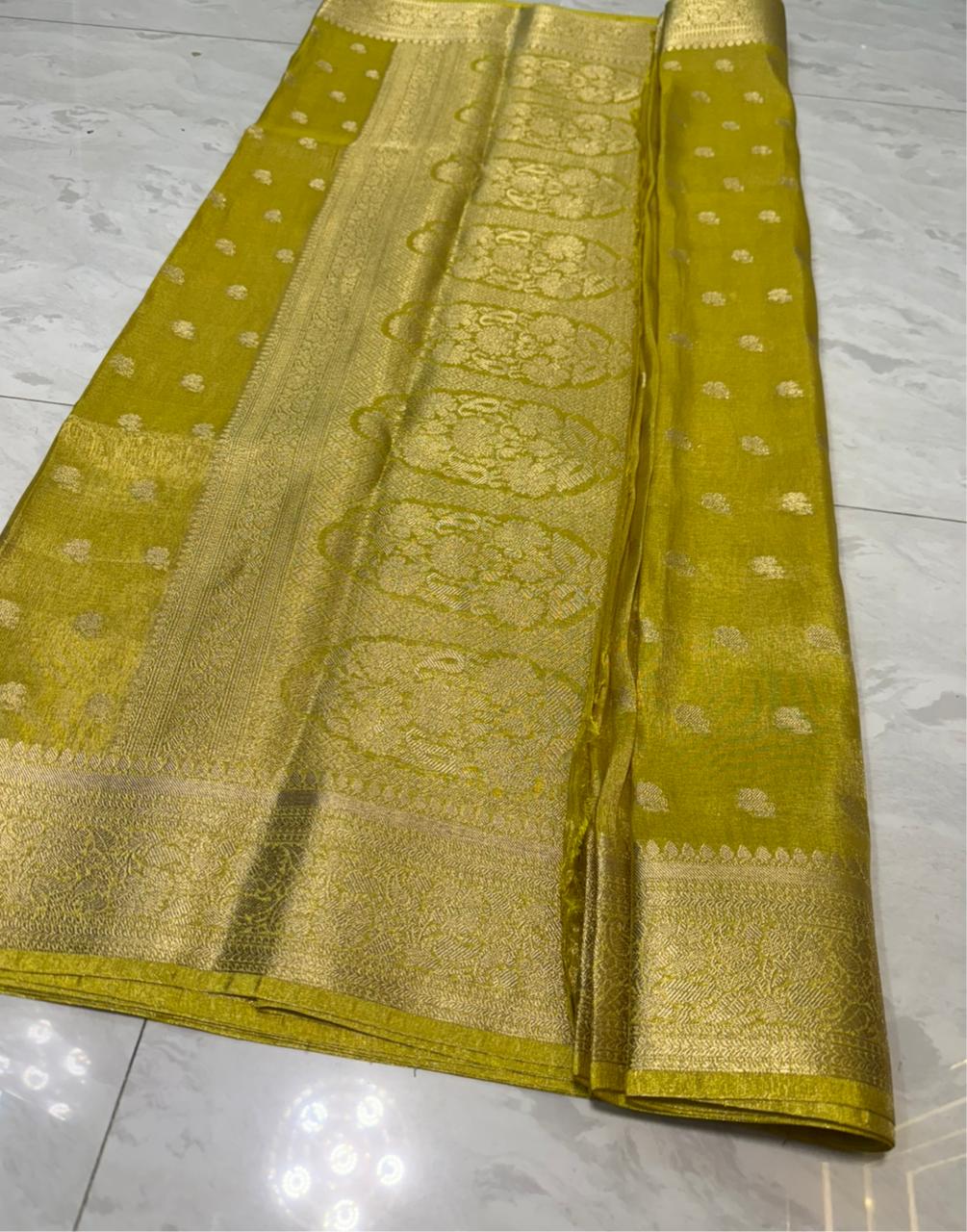 Kanchipuram tissue  Katan daible soft silk sarees